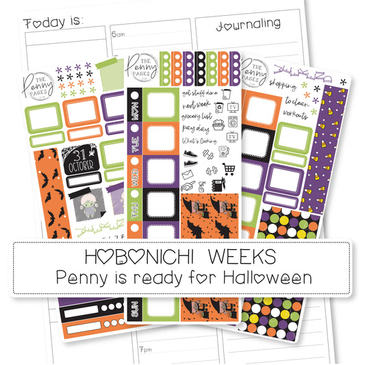 Halloween - Hobonichi Kit ( fits Pennichi)