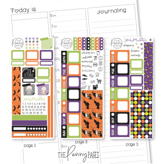 Halloween - Hobonichi Kit ( fits Pennichi)