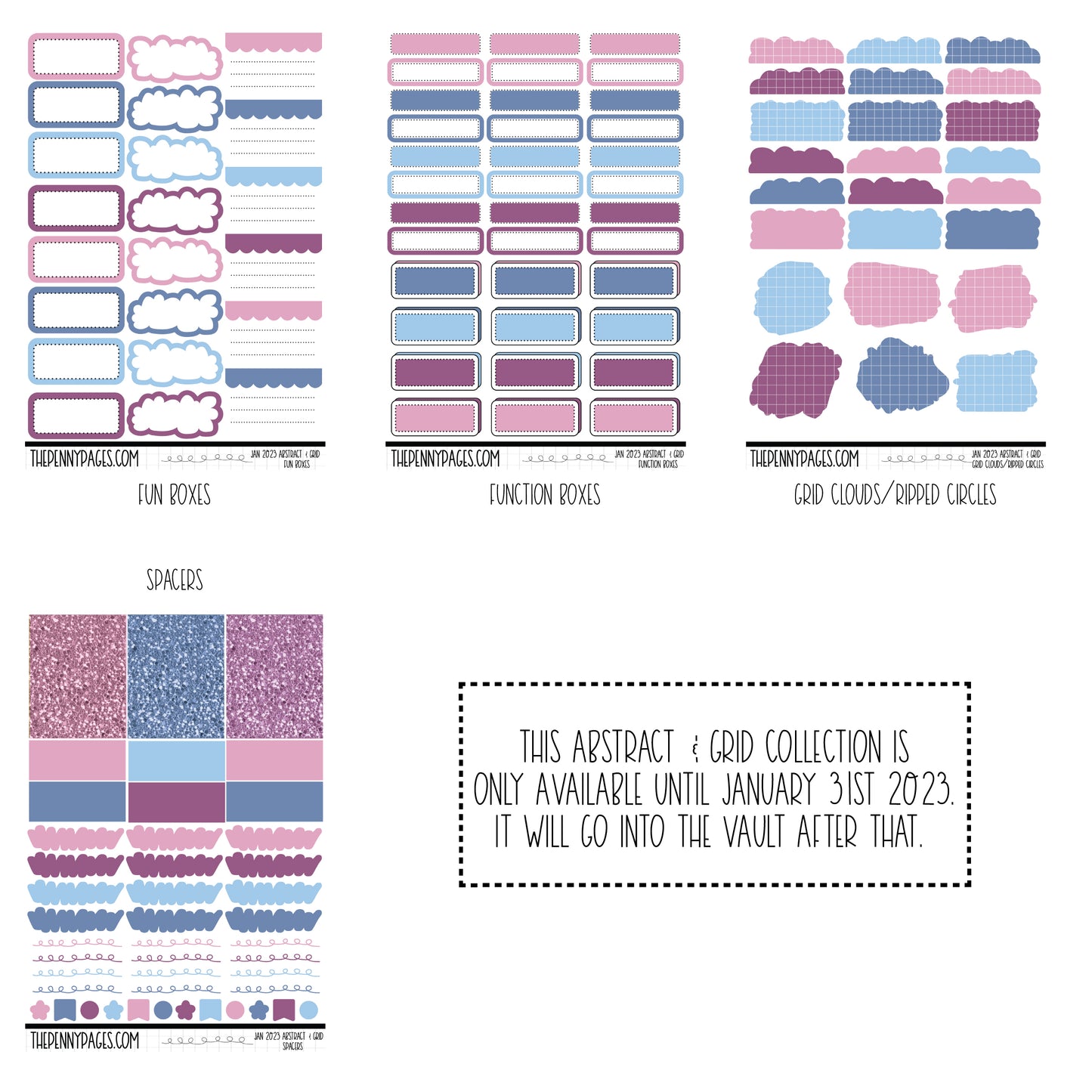 Abstract & Grid - January 2023