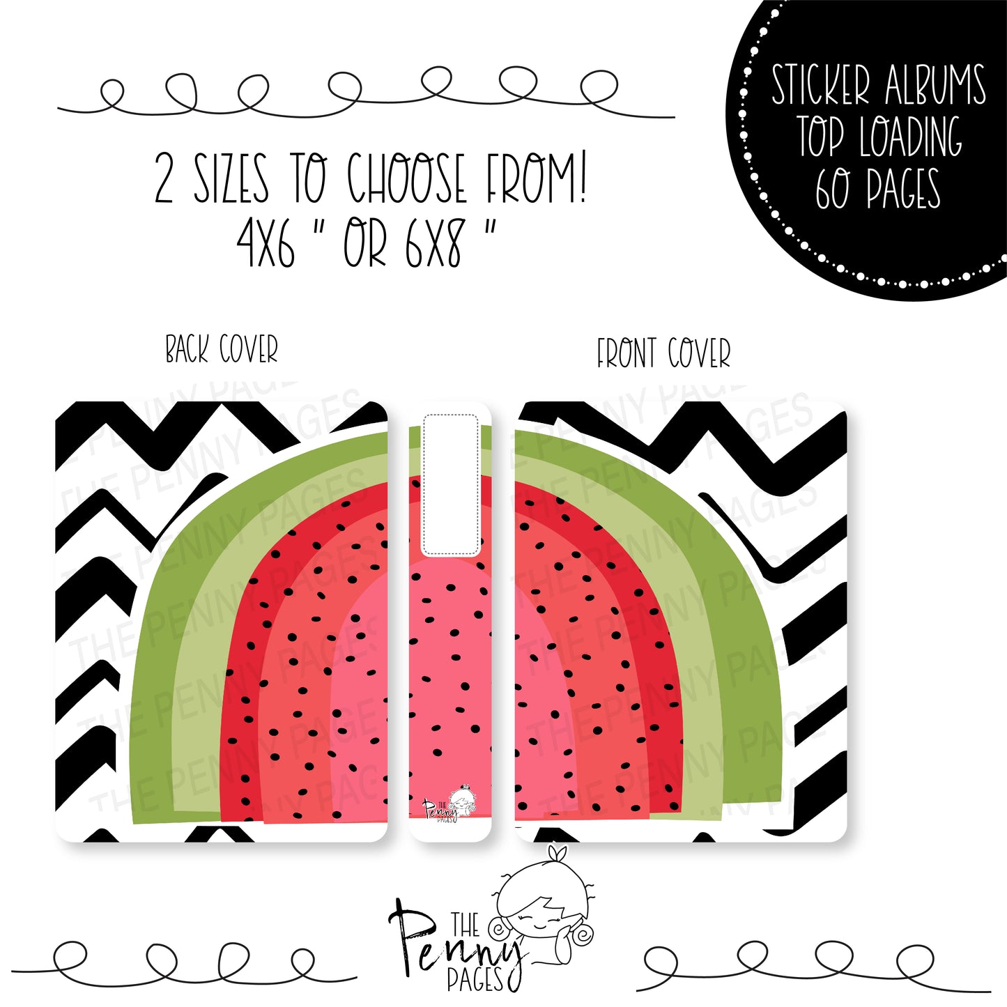 Watermelon Craze- Sticker Album