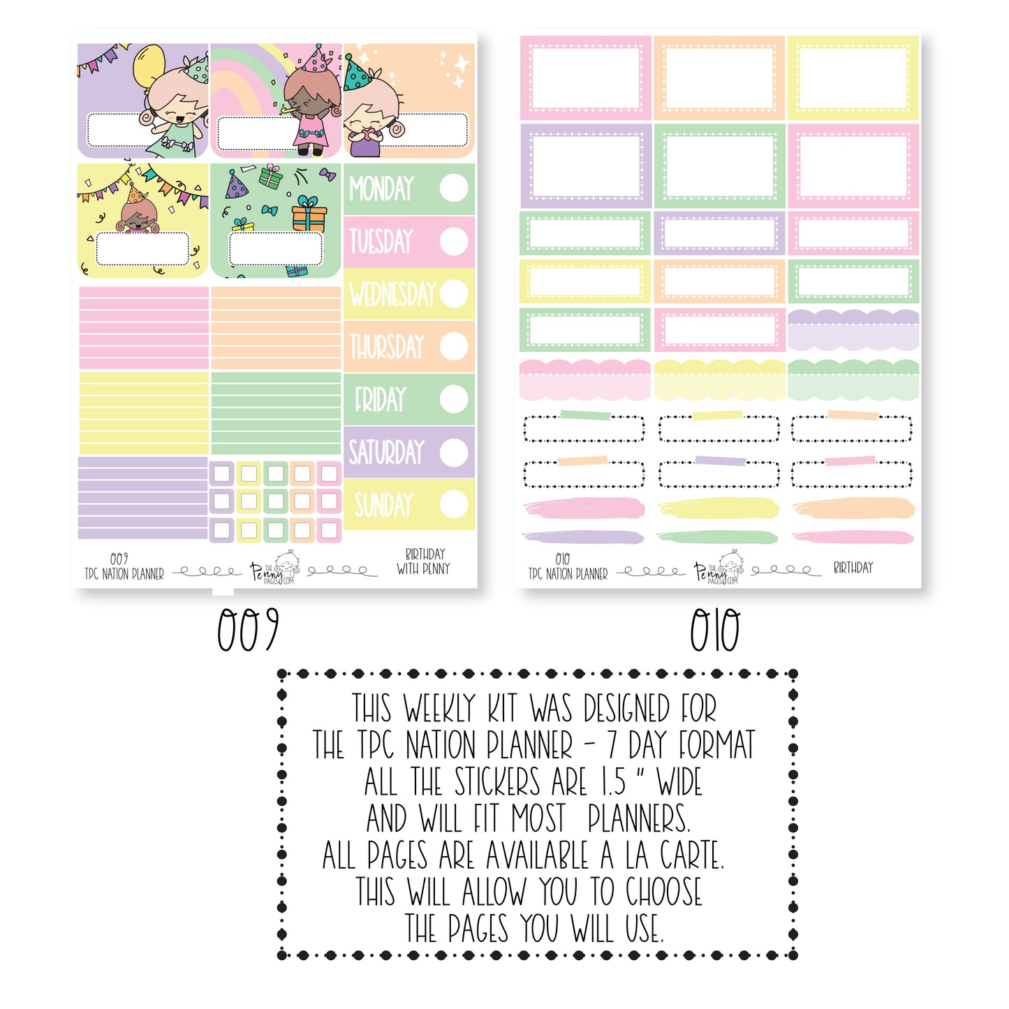 Pentrix Planner - Birthday