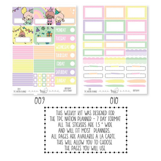 Pentrix Planner - Birthday