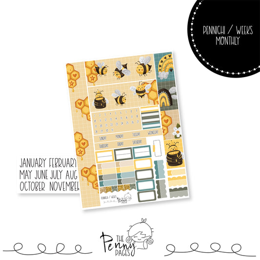 Various Size Monthly kit - Busy Bees!