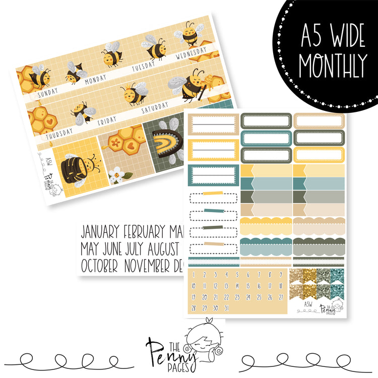 Various Size Monthly kit - Busy Bees!
