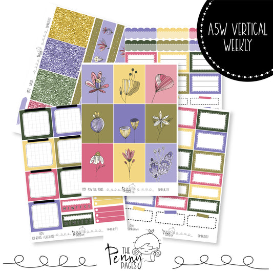 A5W weekly kit - Simplicity