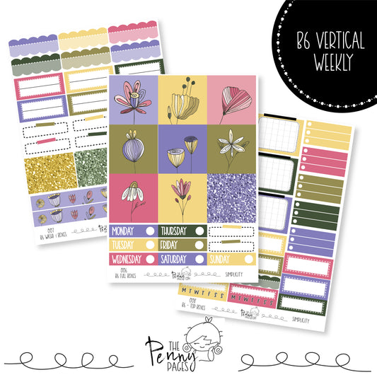 B6 weekly kit - Simplicity