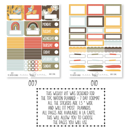 Pentrix Planner - Bird Song