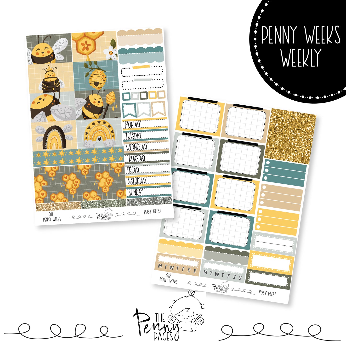 Penny Weeks weekly kit - Busy Bees!