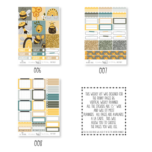B6 weekly kit - Busy Bees!