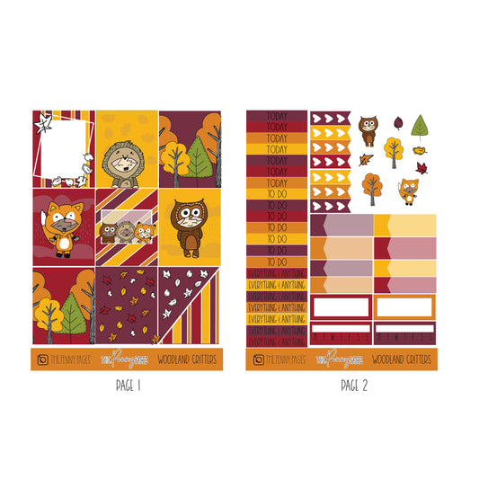 Woodland Critters - Old format