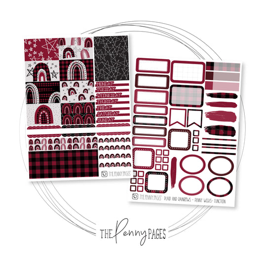 Penny Weeks - Plaid and Rainbows - Old Format