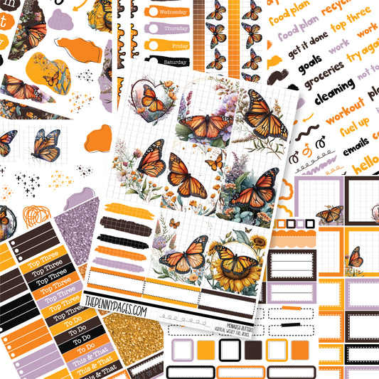 Monarch Butterflies - Standard Vertical