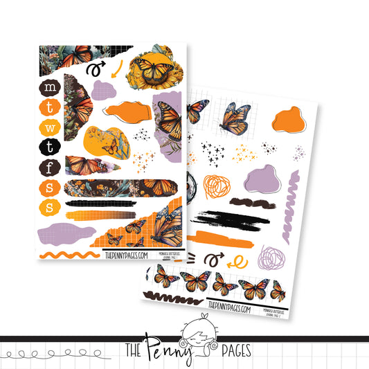 #1043 Monarch Butterflies - Journaling Kit