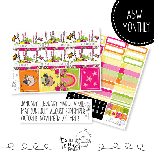 Various Size Monthly kit - Garden Party