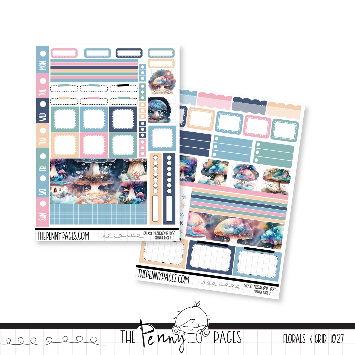 #1030 Galaxy Mushrooms - Pennichi