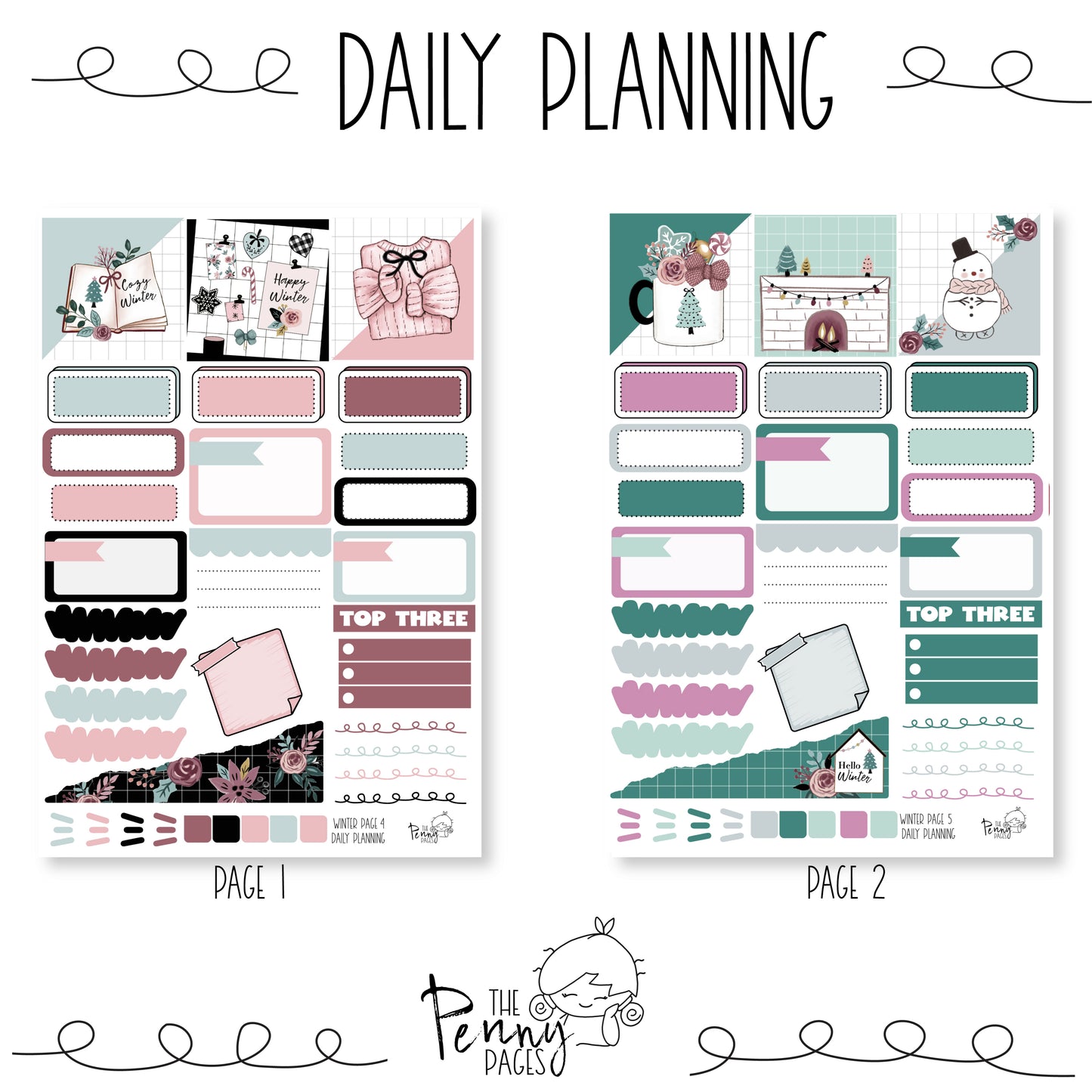 Cozy Winter - Daily Page