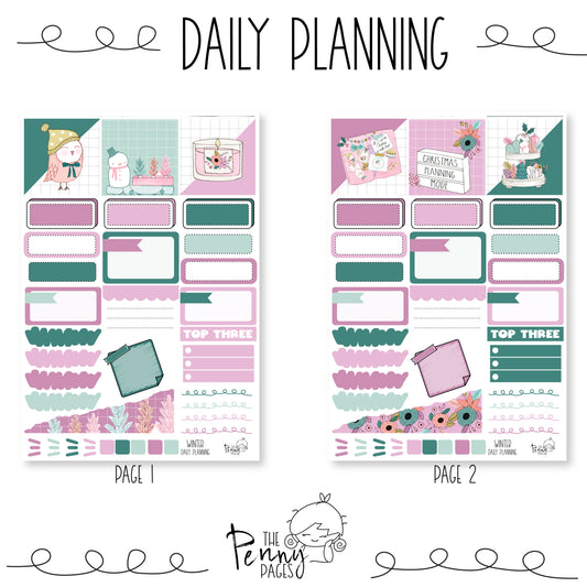 Christmas Planning - Daily Page