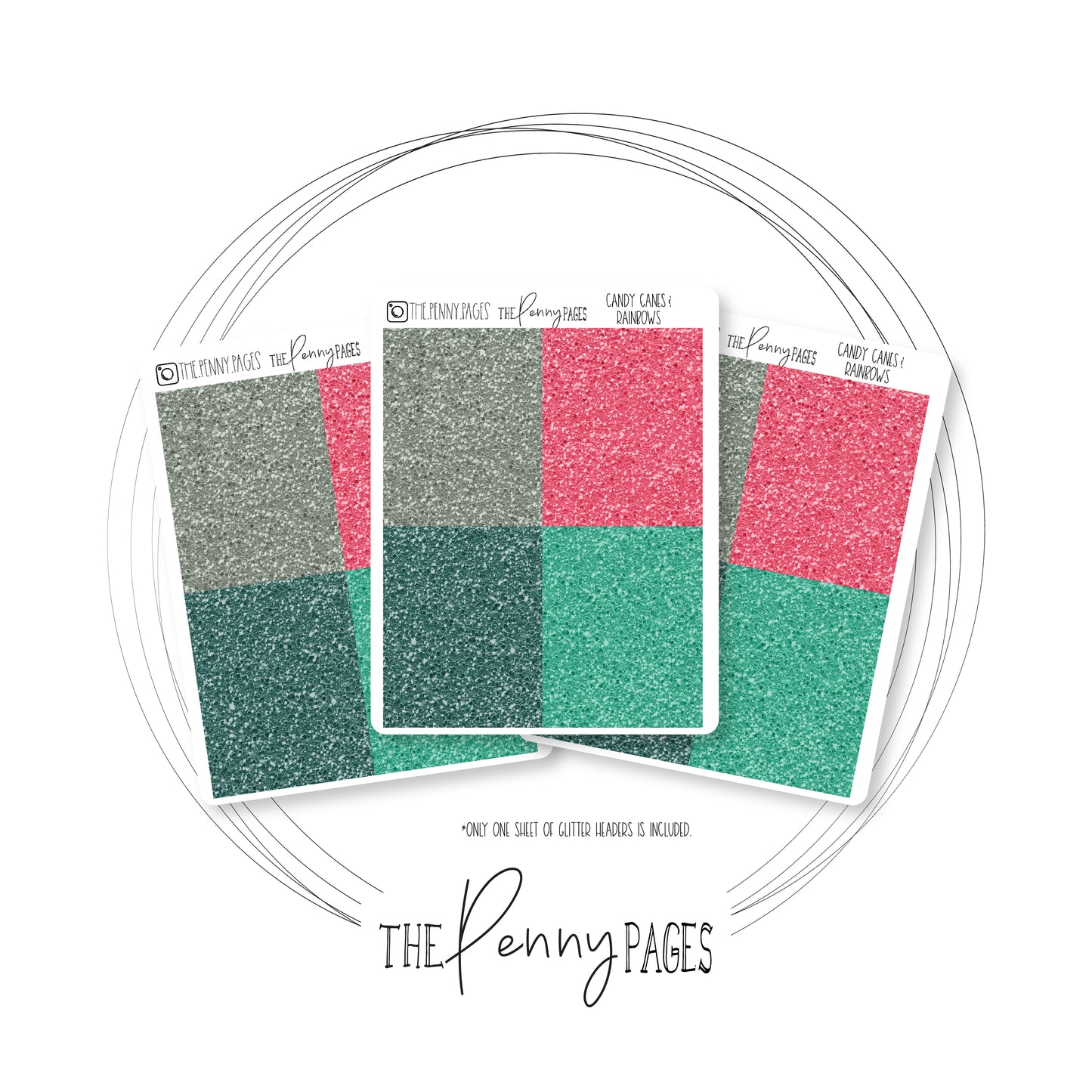 Candy Canes and Rainbows - Old format