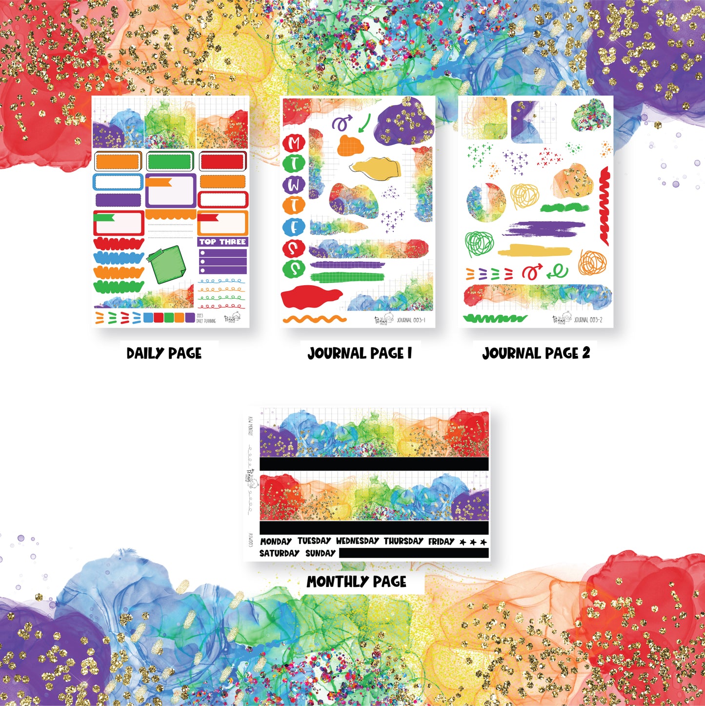 Abstract and Grid - 003