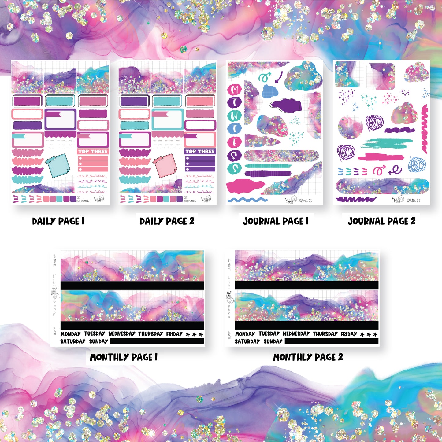 Abstract and Grid - 017/018