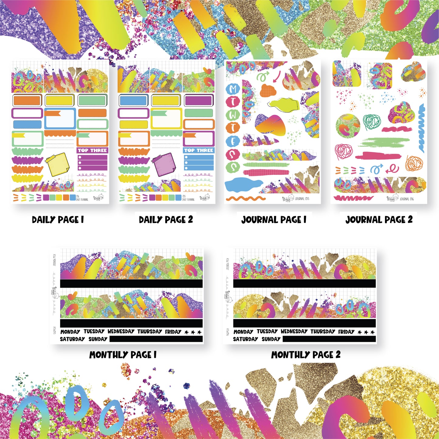 Abstract and Grid - 015/016