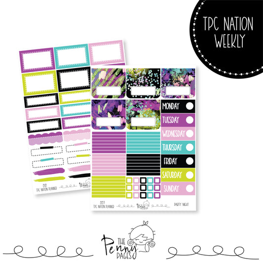 Pentrix Planner - Party Night