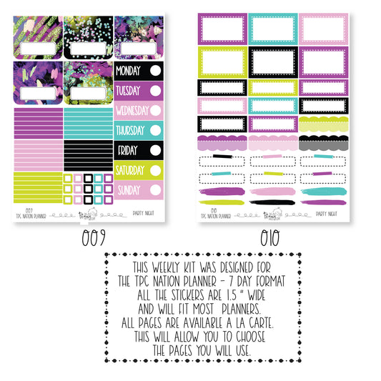 Pentrix Planner - Party Night