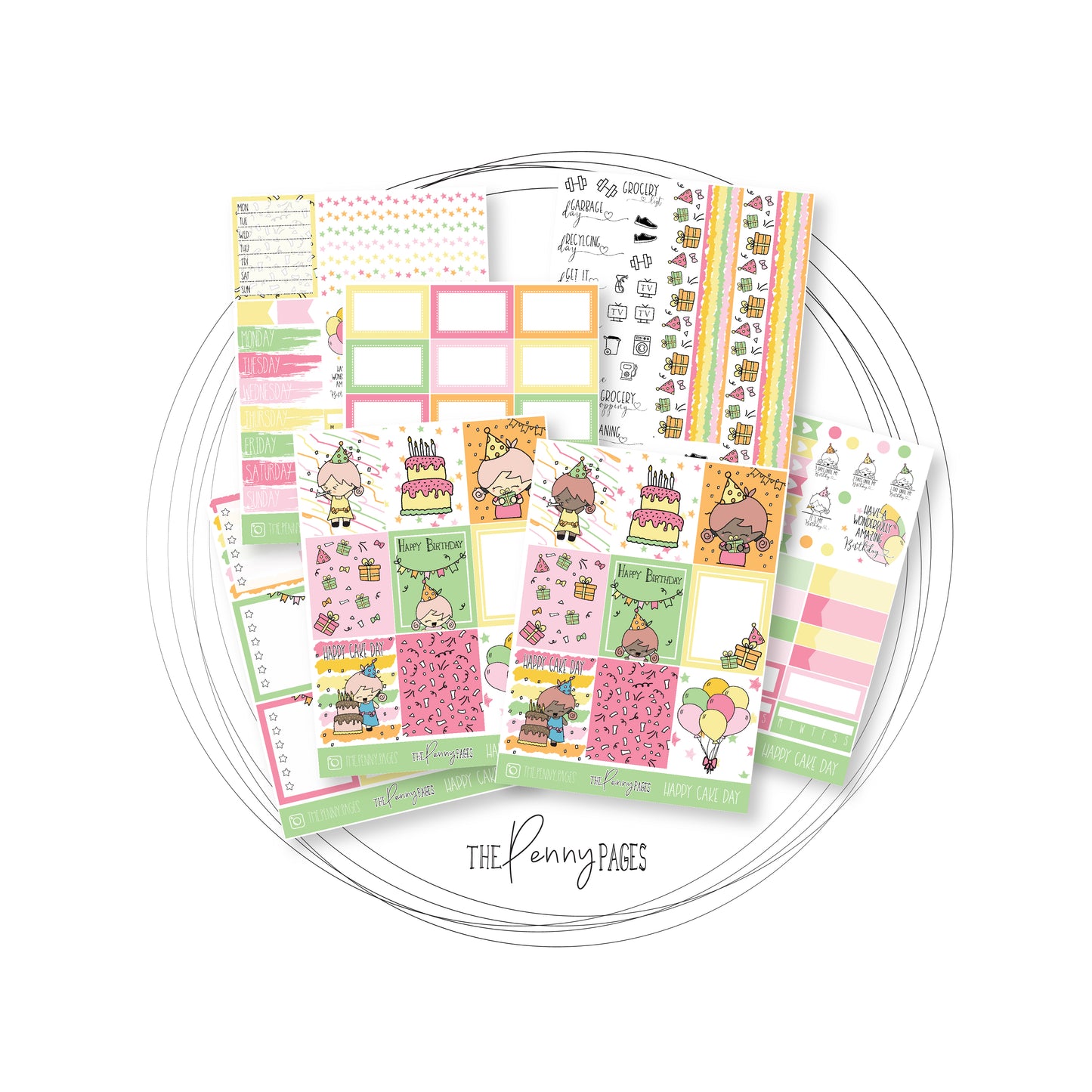 Happy Cake Day Pastel - Old format