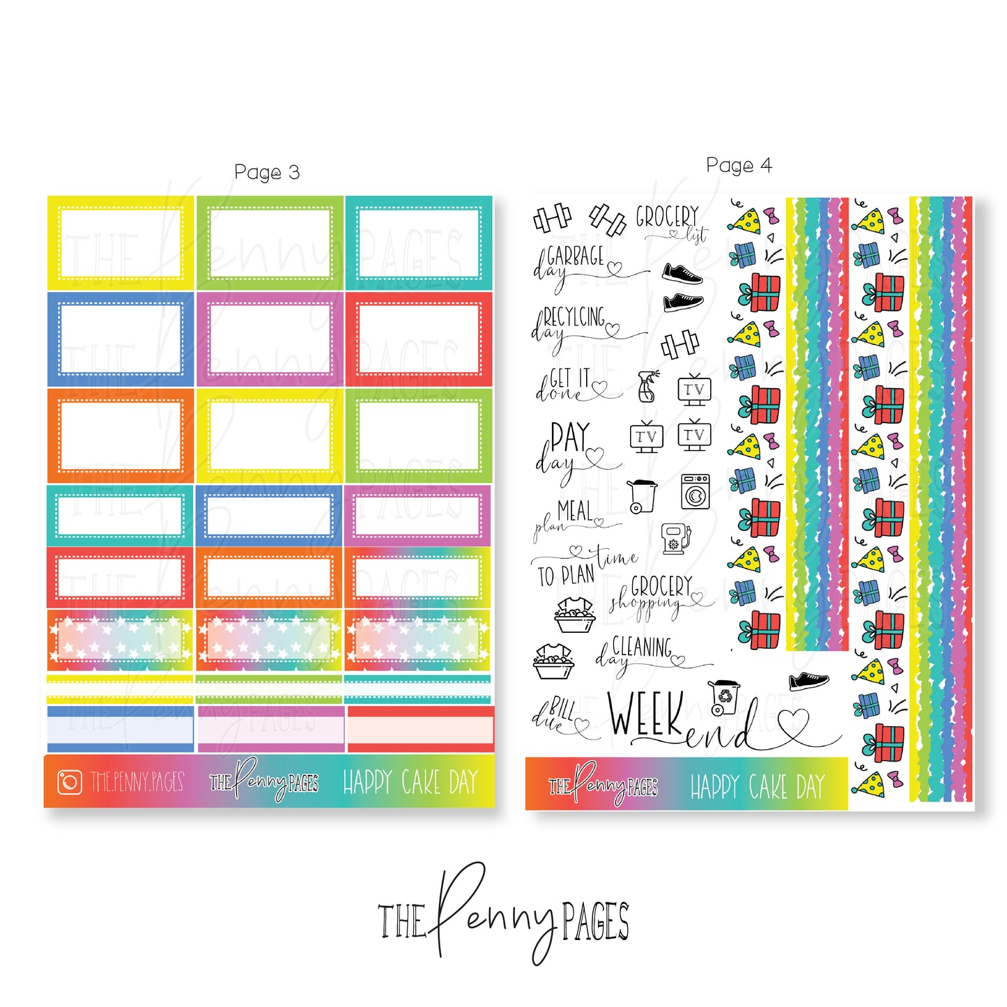 Happy Cake Day Rainbow - Old format