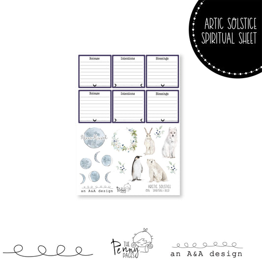 Spiritual Sheet - Winter Solstice