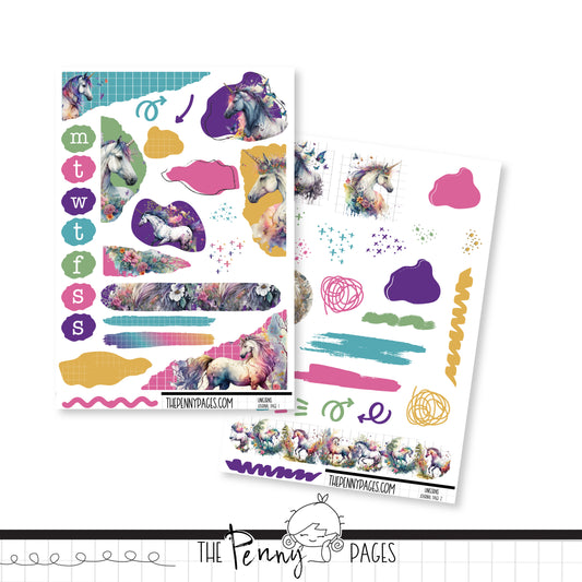 #1042 Unicorns - Journaling Kit