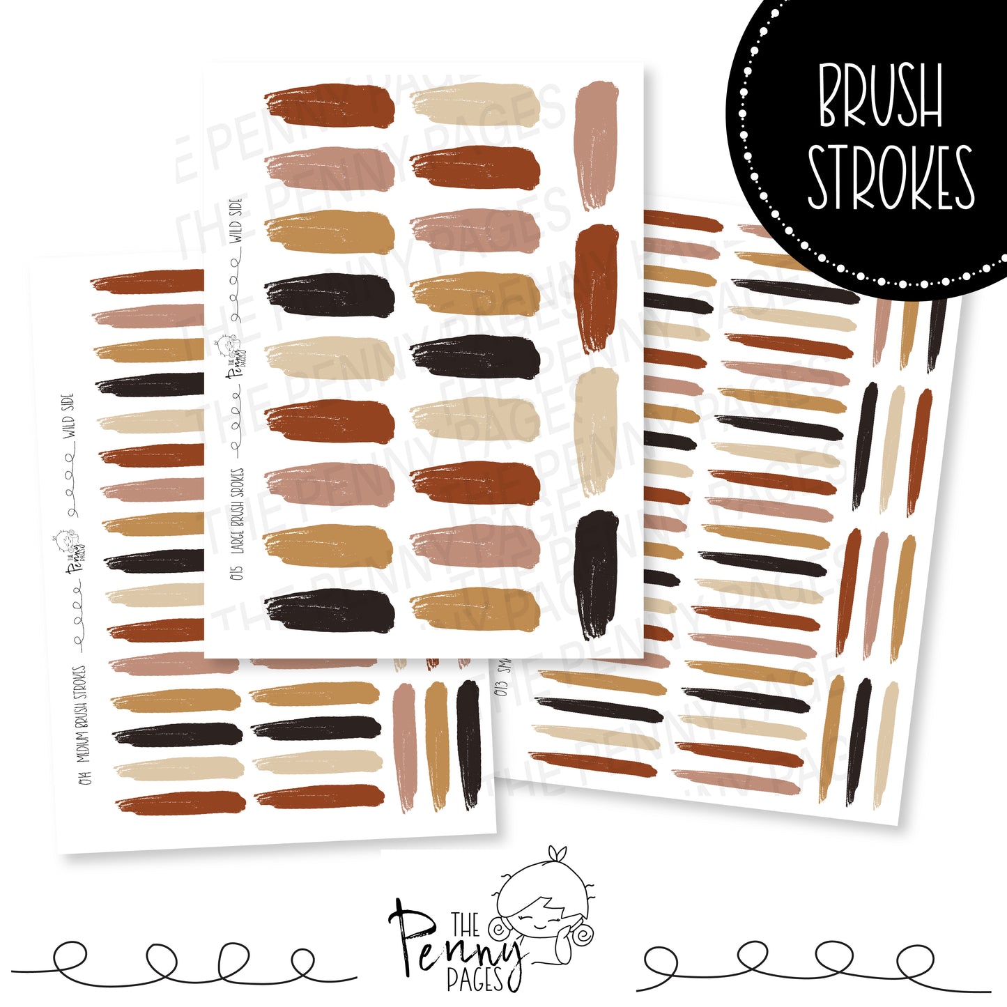 Brush Strokes - Wild Side