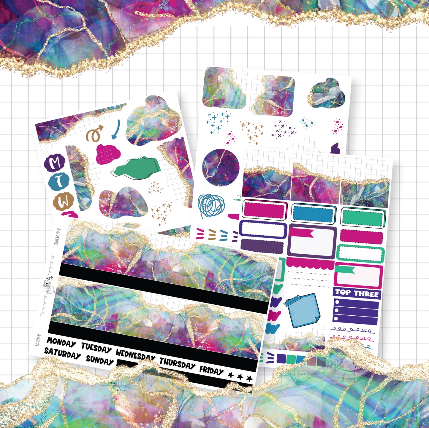 Abstract and Grid - 023/024