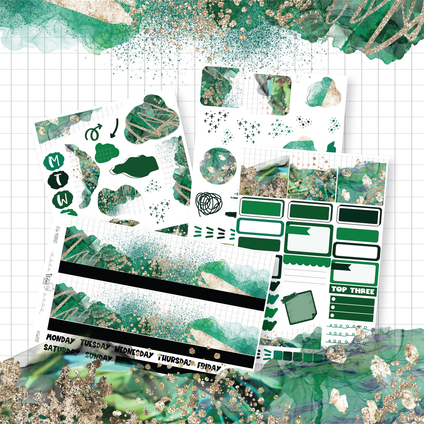 Abstract and Grid - 009/010