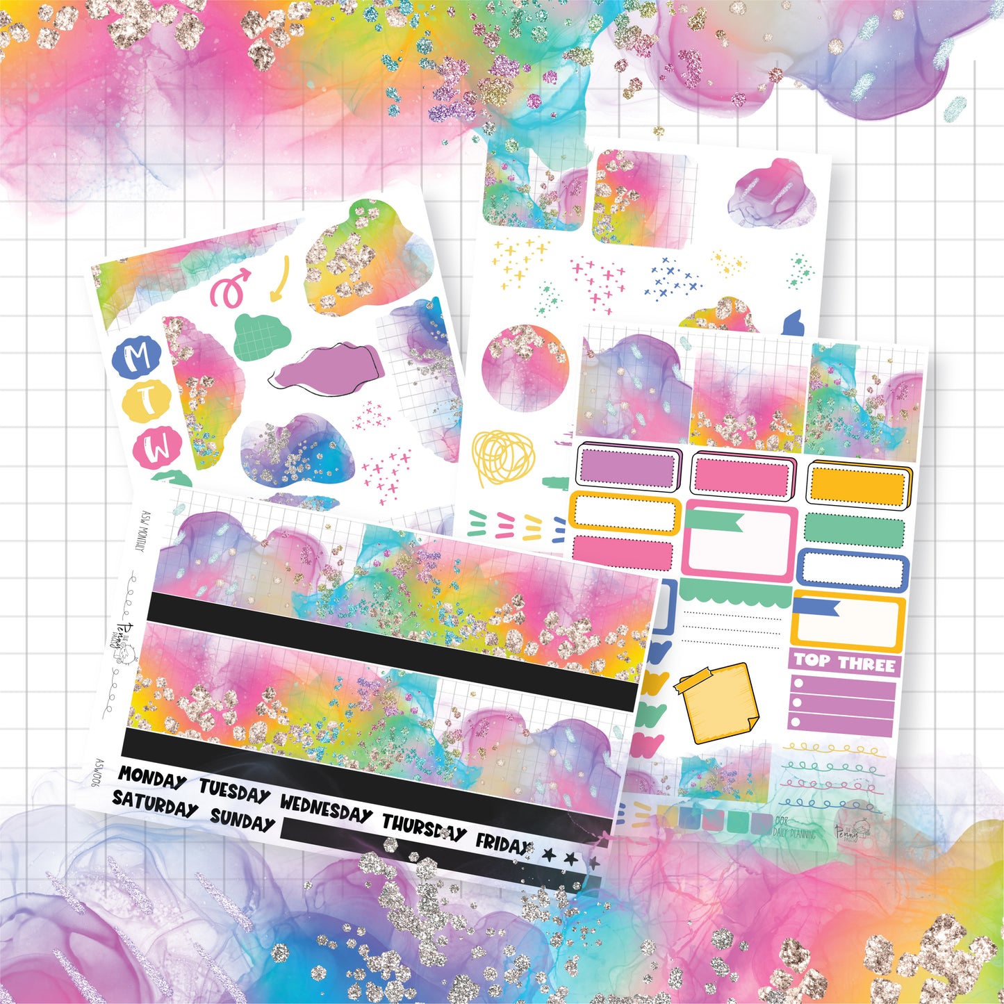 Abstract and Grid - 007/008