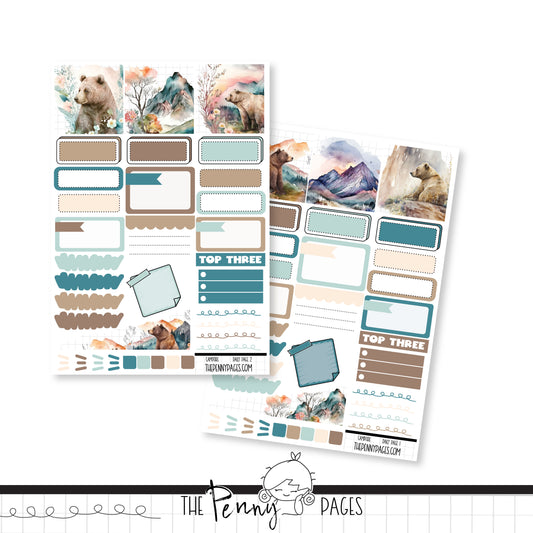 Spring Bears  - Daily Pages