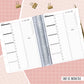 Cotton Candy - A5 Daily Be Productive Planner