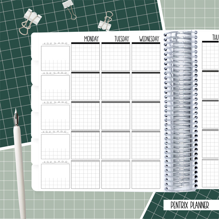 No Dream is too Big - A5 Wide Pentrix weekly Planner