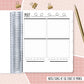 Cactus Rose - A5W - Horizontal Weekly Planner