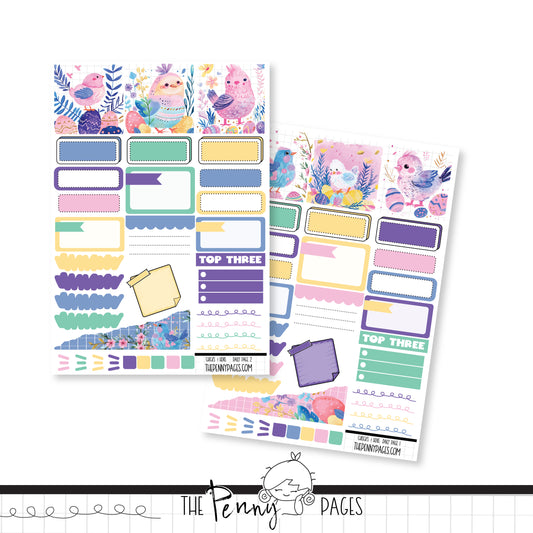 Hens & Chicks  - Daily Pages