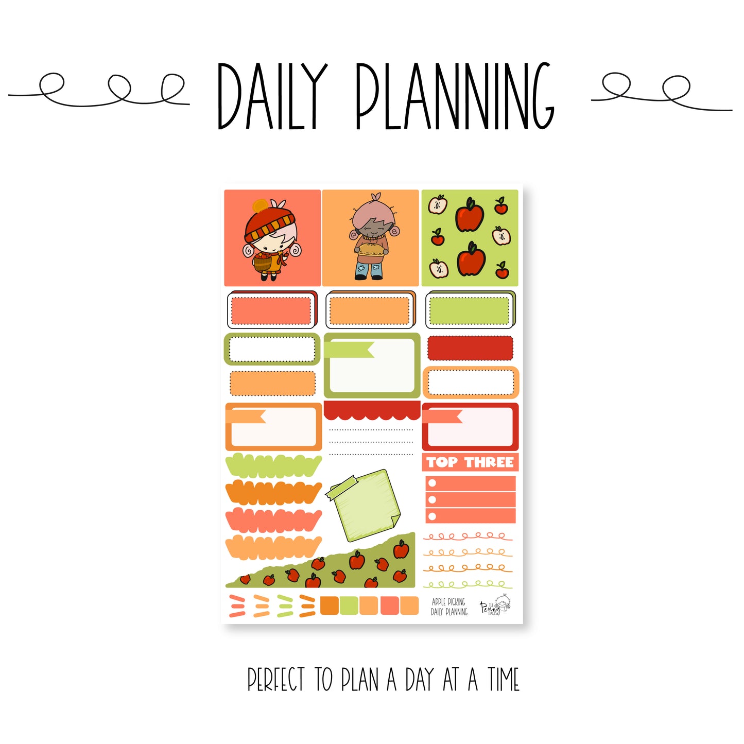 Apple Picking - Daily Page