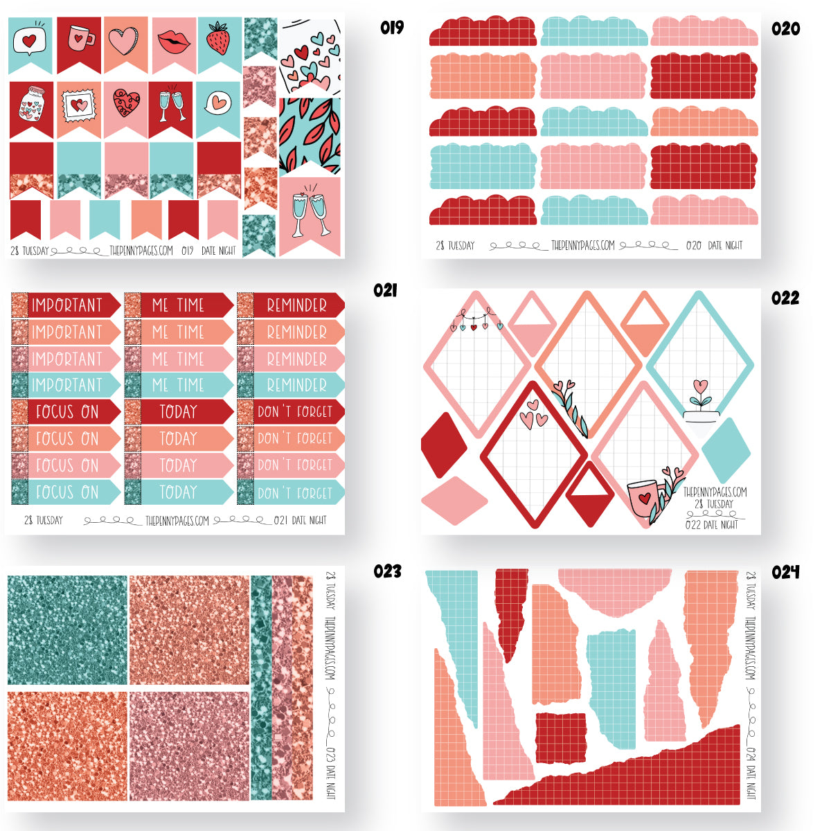 Date Night - Weekly Bundle - AVAILABLE Until Nov 20th