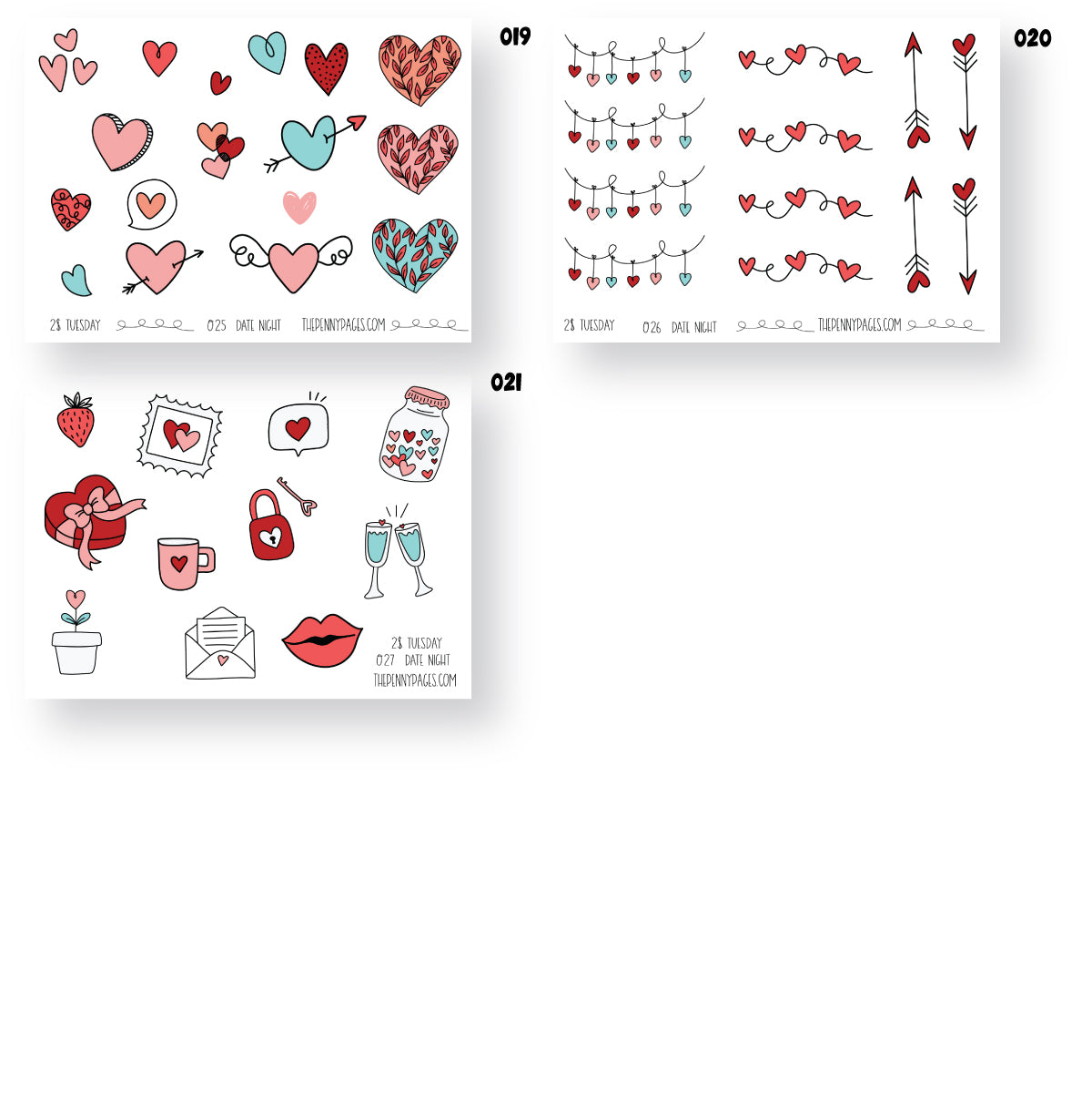 Date Night - Weekly Bundle - AVAILABLE Until Nov 20th