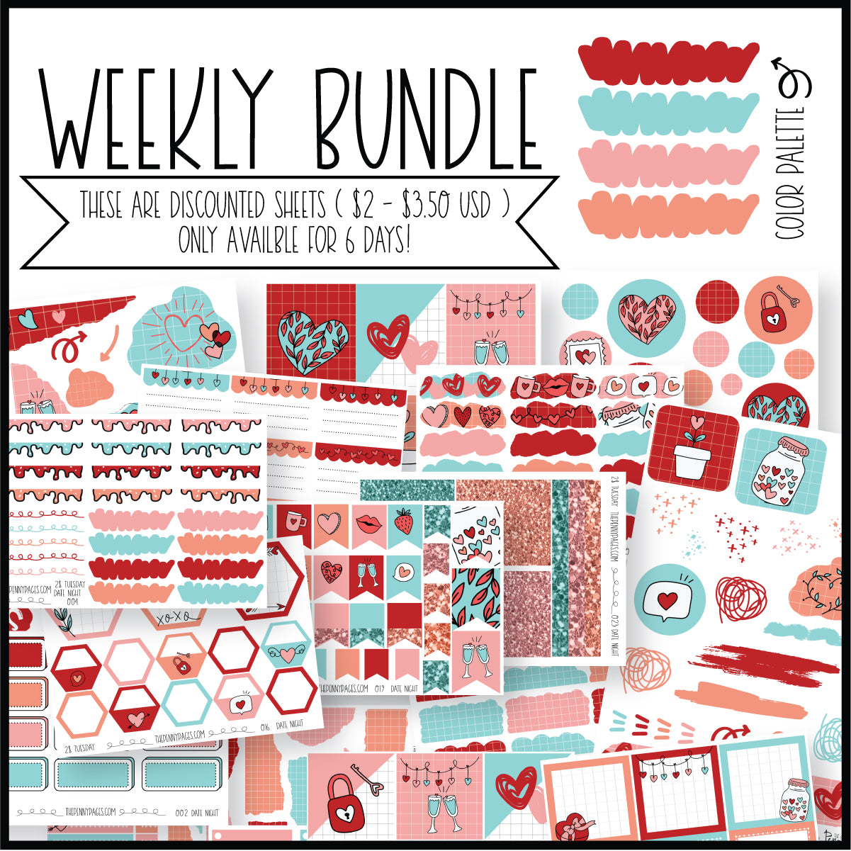 Date Night - Weekly Bundle - AVAILABLE Until Nov 20th