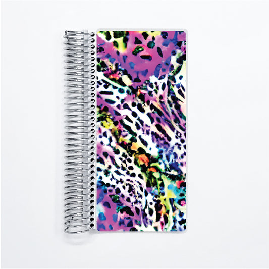 Leopard Grunge - Penny Size - Monthly Planner