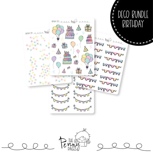 Birthday Decorative Sheets