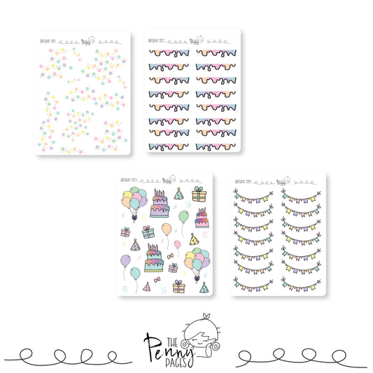 Birthday Decorative Sheets