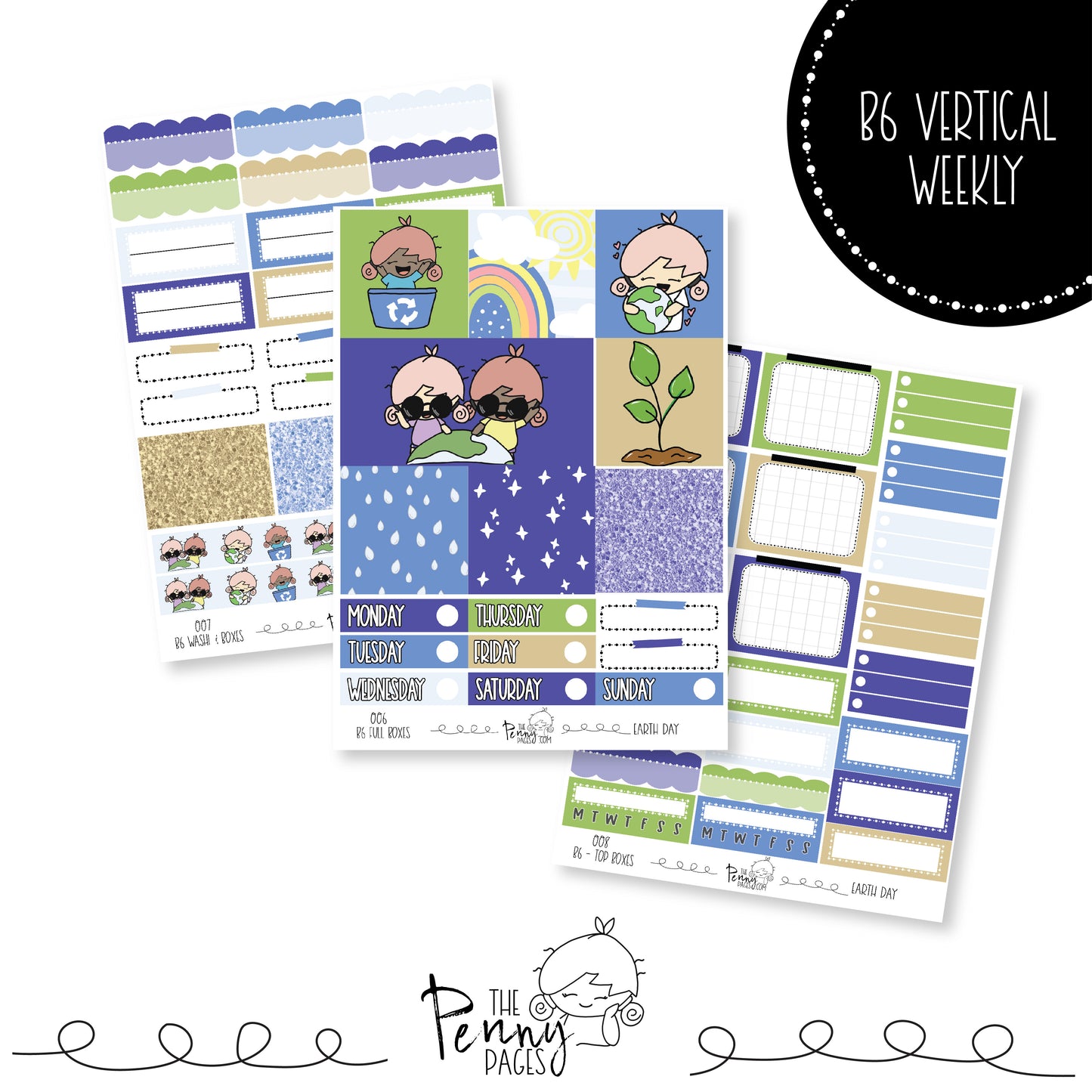 B6 weekly kit - Earth Day
