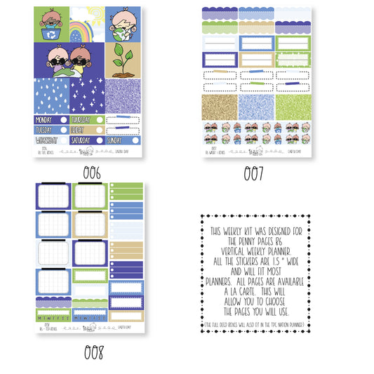 B6 weekly kit - Earth Day