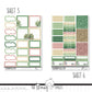 a printable planner with a cactus theme